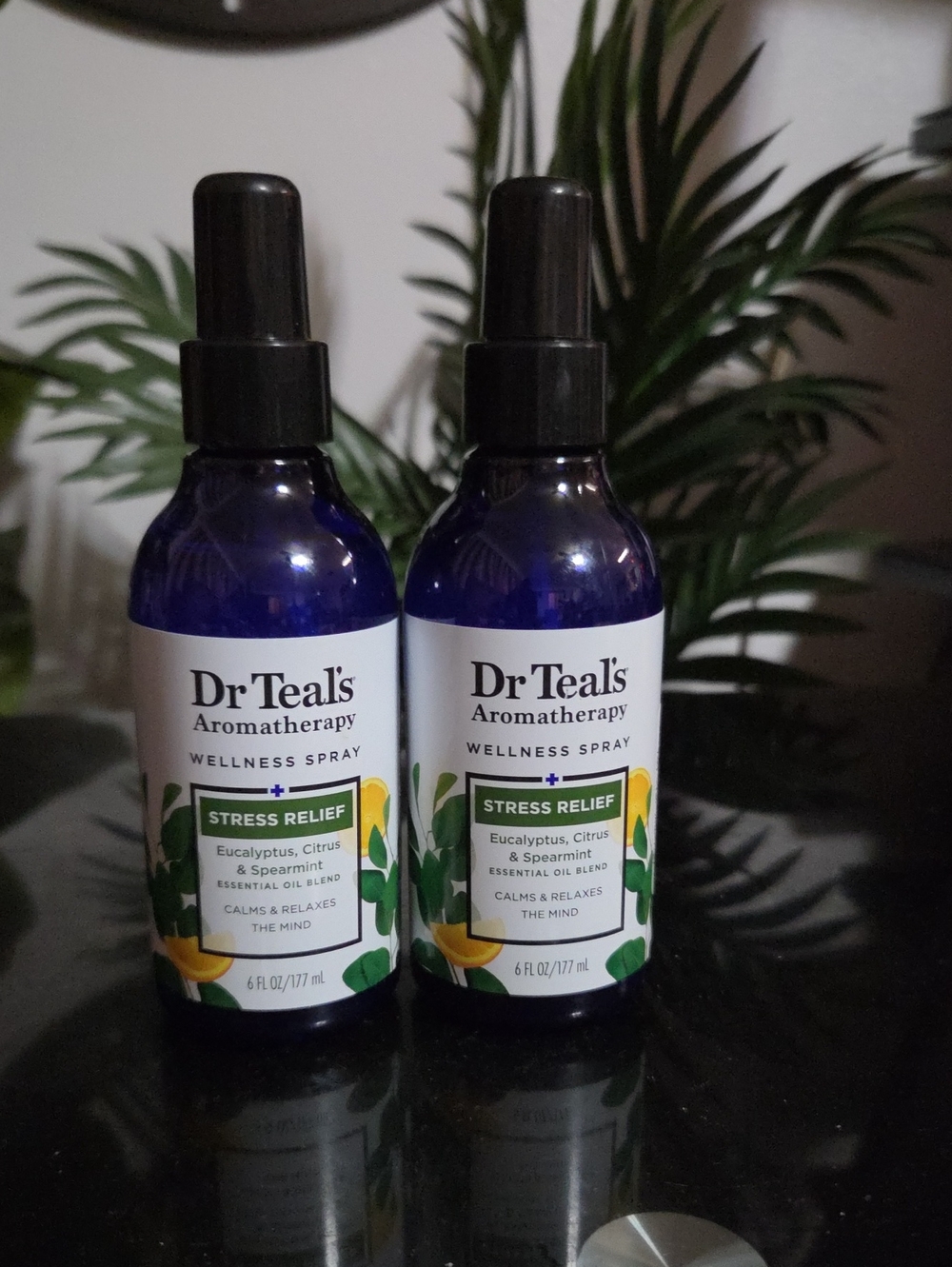 Stress Relief Wellness Spray - Blue Bottle